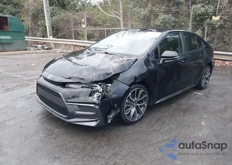 2021 Toyota Corolla Se from USA, damaged, VIN JTDS4MCE1MJ079920